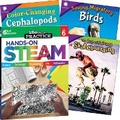 Cover: Learn-at-Home: Hands-On STEAM Bundle Grade 6: 4-Book Set - Teacher Created Materials, Inc