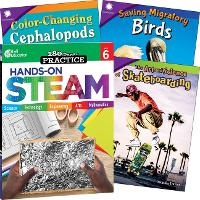Enlarge image Cover: Learn-at-Home: Hands-On STEAM Bundle Grade 6: 4-Book Set - Teacher Created Materials, Inc
