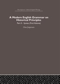 Cover: A Modern English Grammar on Historical Principles - Routledge