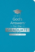 Cover: God's Answers for the Graduate: Class of 2023 - Teal NKJV - Thomas Nelson Publishers