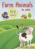 Cover: Farm Animals to color - Imagine & Wonder