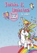 Cover: Fairies & Unicorns to color - Imagine & Wonder