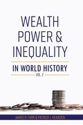 Cover: Wealth, Power and Inequality in World History Vol. 2 - Cognella, Inc