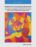 Cover: Minimum of Language Acquisition - Cognella Academic Publishing