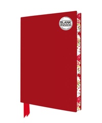 Abbildung von: Exquisit Notizbuch ohne Linien DIN A5: Farbe Rot - Flame Tree Publishing