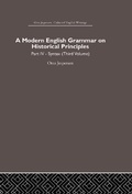 Cover: A Modern English Grammar on Historical Principles - Routledge