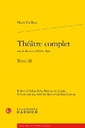 Cover: Theatre Complet - Classiques Garnier