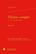Cover: Theatre Complet - Classiques Garnier
