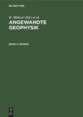 Cover: Seismik - De Gruyter