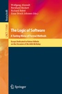 Cover: The Logic of Software. A Tasting Menu of Formal Methods - Springer