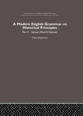 Cover: A Modern English Grammar on Historical Principles - Routledge