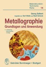 Cover: Metallographie - Borntraeger