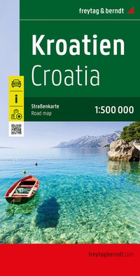 Abbildung von: Kroatien, Straßenkarte 1:500.000, freytag & berndt - Freytag-Berndt und ARTARIA