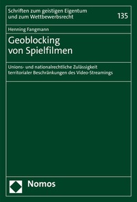 Abbildung von: Geoblocking von Spielfilmen - Nomos