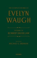 Cover: Complete Works of Evelyn Waugh: Robbery Under Law - Oxford University Press