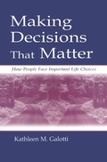 Bild: Making Decisions That Matter - Psychology Press Ltd