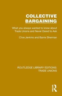 Abbildung von: Collective Bargaining - Routledge