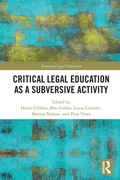 Cover: Critical Legal Education as a Subversive Activity - Routledge