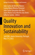 Cover: Quality Innovation and Sustainability - Springer