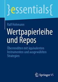 Abbildung von: Wertpapierleihe und Repos - Springer VS