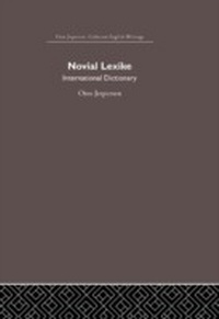 Enlarge image Cover: Novial Lexike - Routledge