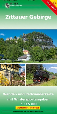 Abbildung von: Zittauer Gebirge - SACHSEN KARTOGRAPHIE