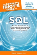 Cover: The Complete Idiot's Guide to SQL - DK