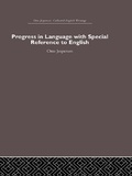 Cover: Progress in Language, with special reference to English - Routledge