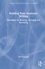 Cover: Refining Your Academic Writing - Routledge