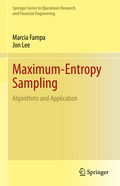 Cover: Maximum-Entropy Sampling - Springer