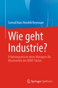 Cover: Wie geht Industrie? - Springer Spektrum