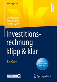 Abbildung von: Investitionsrechnung klipp & klar - Springer Gabler