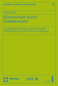 Abbildung von: Ouvreschutz durch Urheberrecht? - Nomos