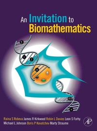 Enlarge image Cover: An Invitation to Biomathematics - Academic Press