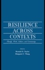 Cover: Resilience Across Contexts - Psychology Press Ltd