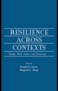Cover: Resilience Across Contexts - Psychology Press Ltd