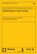 Cover: Strafrecht in der Krise - Dike Verlag Z&uuml;rich