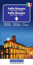 Cover: K&uuml;mmerly+Frey Regional-Strassenkarte 7 Emilia Romagna 1:200.000 - Hallwag K&uuml;mmerly+Frey