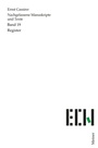 Cover: Register - Meiner