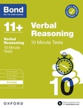 Cover: Bond 11+: Bond 11+ Verbal Reasoning 10 Minute Tests with Answer Support 8-9 years - OUP Oxford
