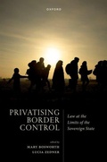 Cover: Privatising Border Control - Oxford University Press