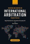 Cover: Redfern and Hunter on International Arbitration - Oxford University Press