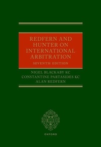 Abbildung von: Redfern and Hunter on International Arbitration - Oxford University Press