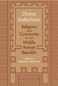 Cover: Divine Institutions - Princeton University Press