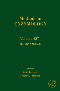 Enlarge image Cover: MicroRNA Methods - Academic Press
