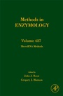 Cover: MicroRNA Methods: Volume 427 - Academic Press