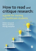 Cover: How to Read and Critique Research - SAGE Publications Ltd