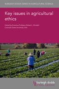 Cover: Key issues in agricultural ethics - Burleigh Dodds Science Publishing