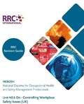Cover: RRC Revision Guide: NEBOSH National Diploma for Occupational Health and Safety Management Professionals - RRC International