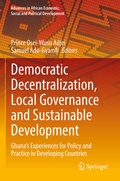 Cover: Democratic Decentralization, Local Governance and Sustainable Development - Springer